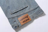 Fashion Reverse Wear Loose Jeans Men