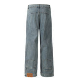 Pocket Flip-down Inside-out Wear Jeans Men