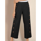 Women's Fashion Casual Solid Color Casual Pants
