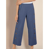 Women's Fashion Casual Solid Color Casual Pants